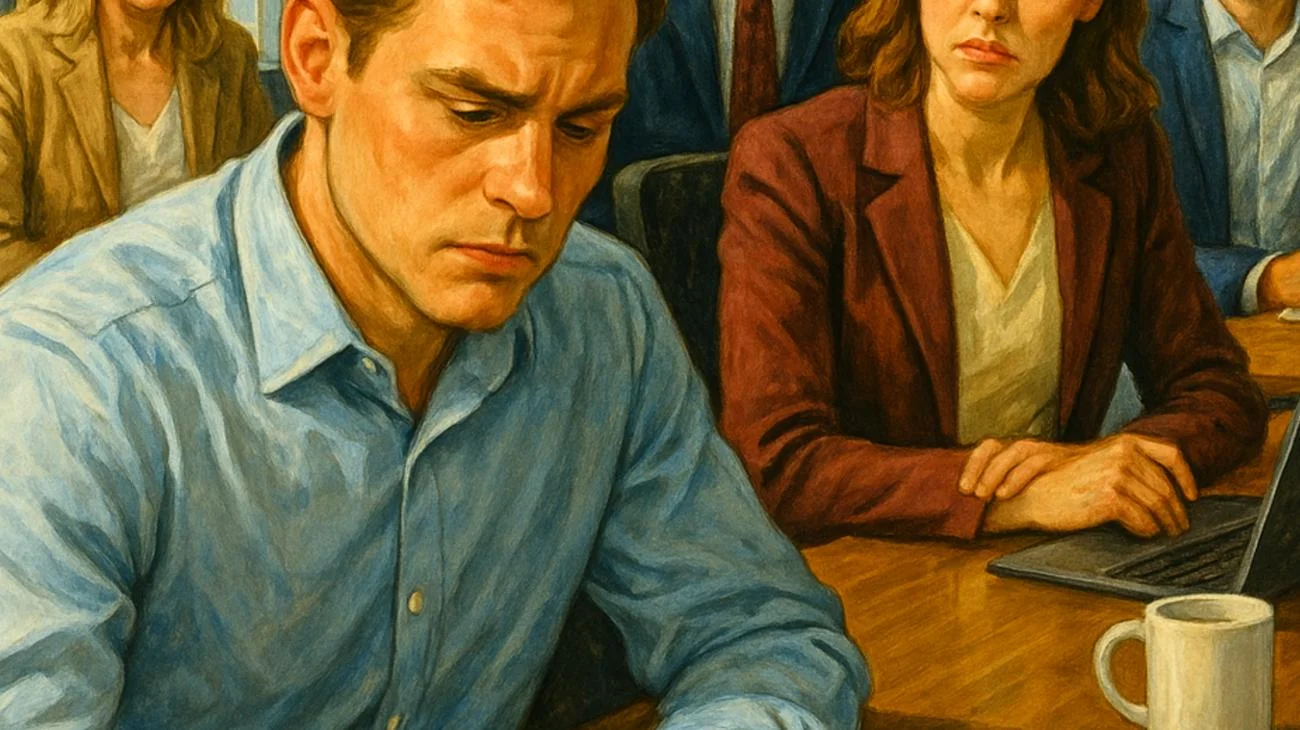 Das ist die harmlose Bürogeste, die dich inkompetent aussehen lässt, obwohl du das Gegenteil denkst, laut Psychologie 2026-01-17T18:47:21.985Z"