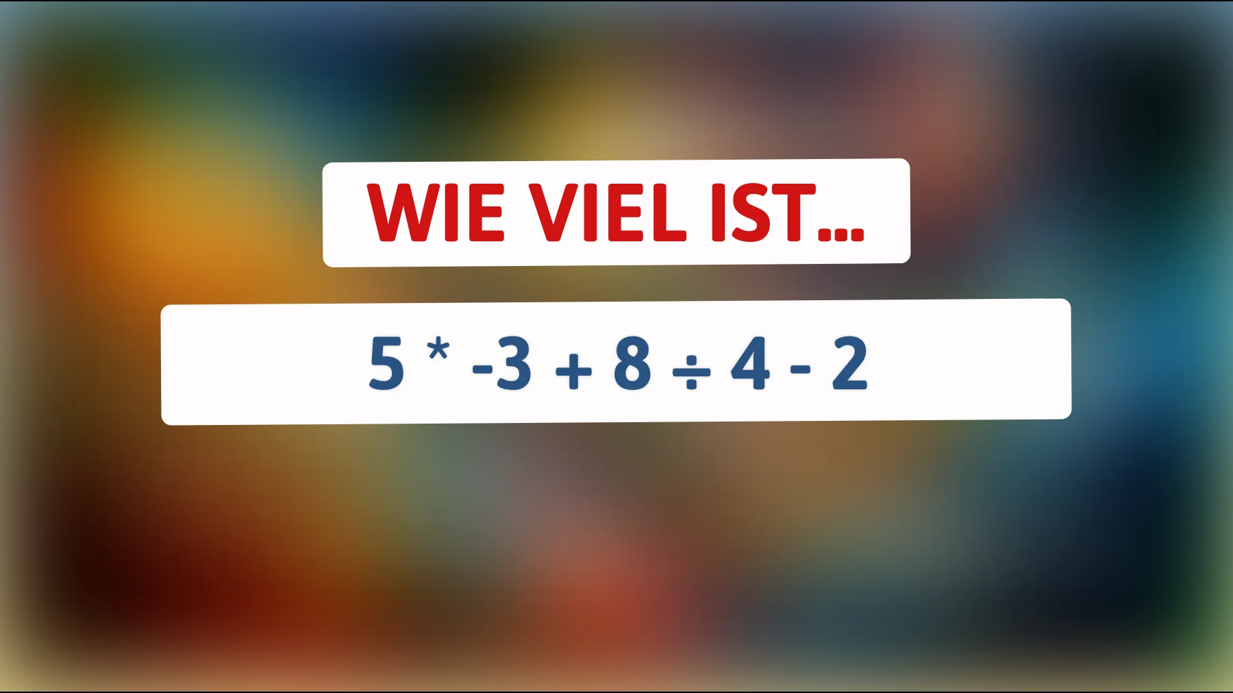 Dieses Rätsel bringt selbst die klügsten Köpfe ins Schwitzen: Kannst du die richtige Lösung finden?"