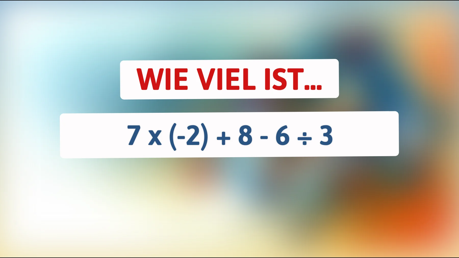 Du wirst nicht glauben, wie simpel diese Mathe-Aufgabe ist – kannst du das Rätsel lösen und dein Genie beweisen?"