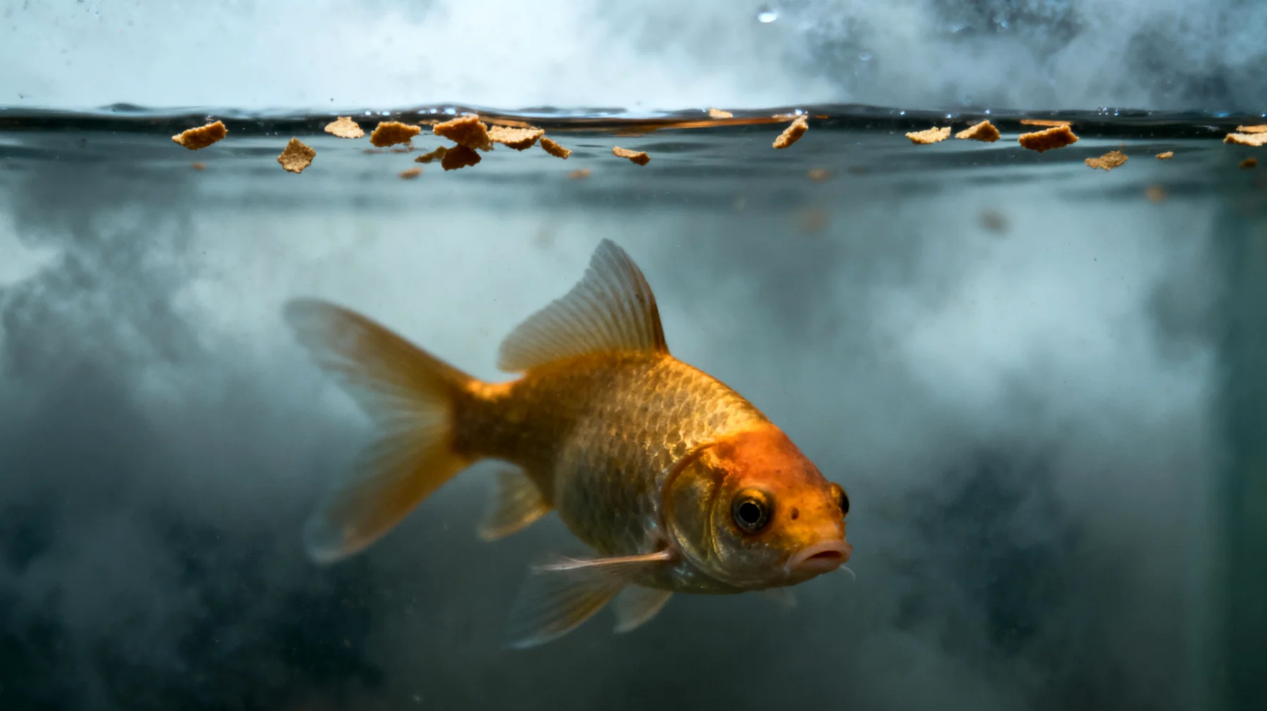 Viele Fischhalter füttern ihre erwachsenen Fische mit ungeeignetem oder minderwertigem Futter, was zu Mangelerscheinungen, Verdauungsproblemen und verschlechterter Wasserqualität führt"