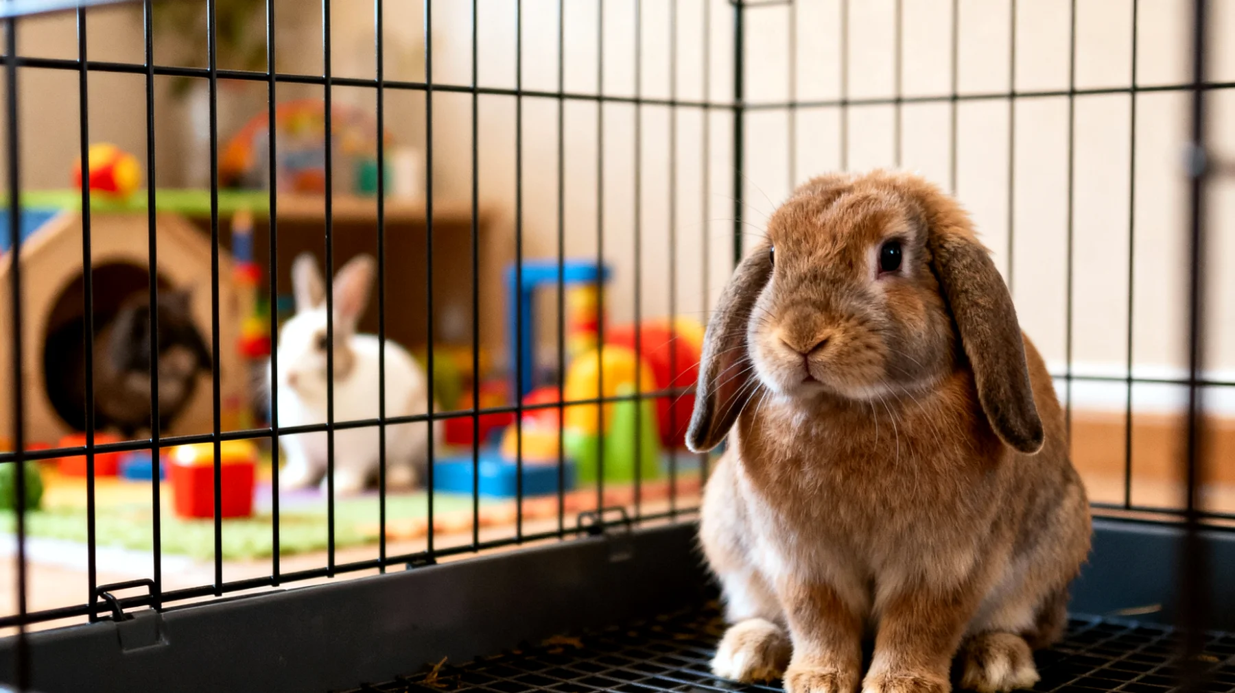 Kaninchen langweilen sich schnell, wenn sie alleine gehalten werden, und benötigen artgerechte Beschäftigungsmöglichkeiten sowie soziale Interaktion mit anderen Tieren, um Verhaltensstörungen und Einsamkeit zu vermeiden"