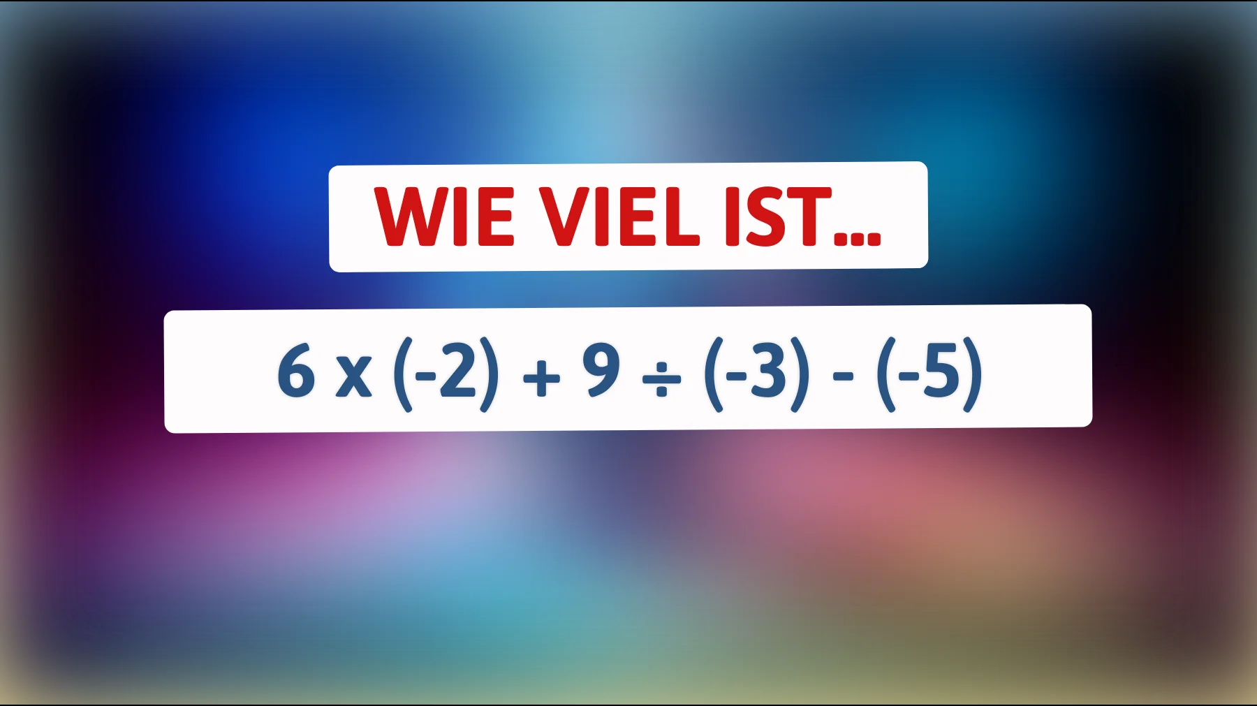 Nur 1% der Menschen können dieses Zahlenrätsel knacken! Bist du dabei?"