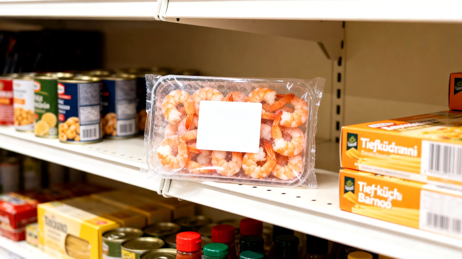 Tiefkühlgarnelen"