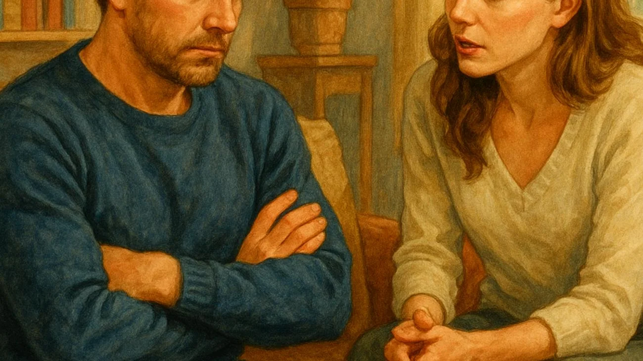 Was bedeutet es, wenn dein Partner während eines Streits die Arme verschränkt, laut Psychologie? 2026-01-10T22:19:16.126Z"