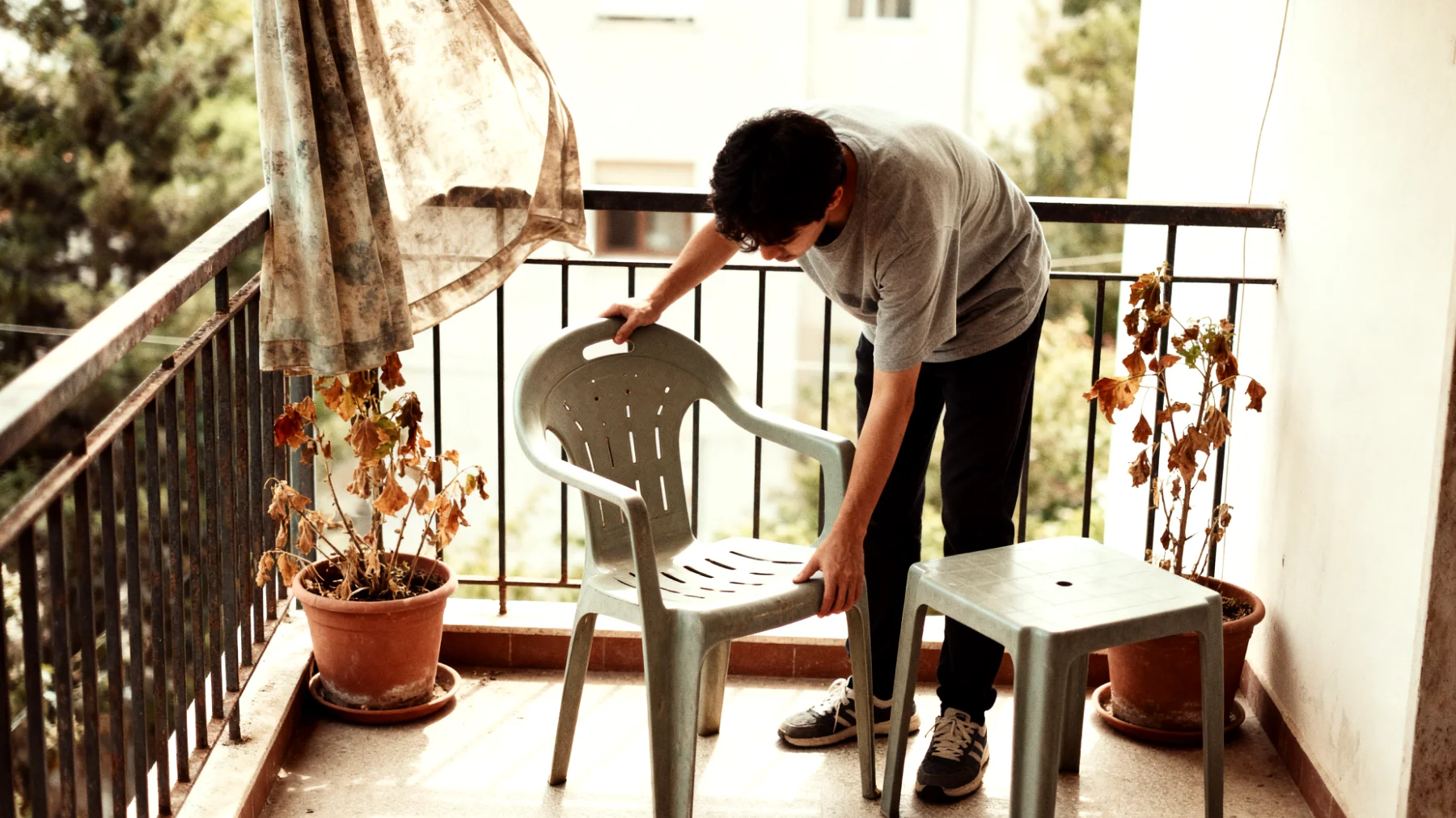 Dekorative Blumentopfhalter"