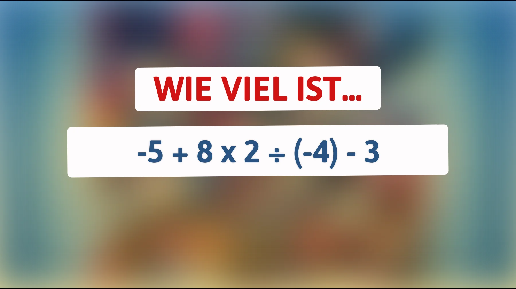 Nur die schärfsten Denker können das knifflige Rätsel lösen: Was ist die Lösung für das scheinbar einfache Problem?"