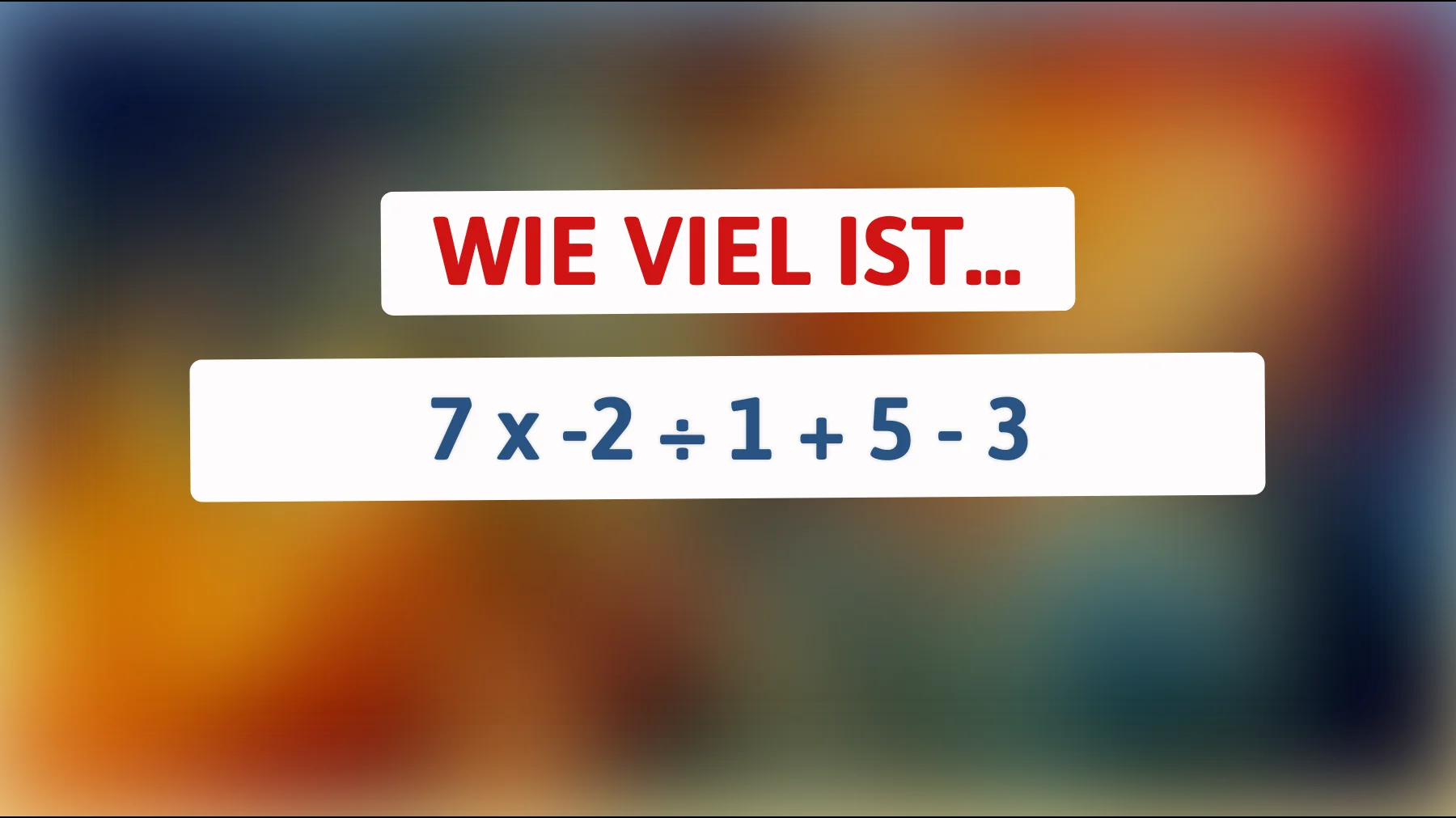 Nur ein wahrer Denker kann dieses knifflige Mathe-Rätsel lösen – wagst du es, die Antwort zu finden?"