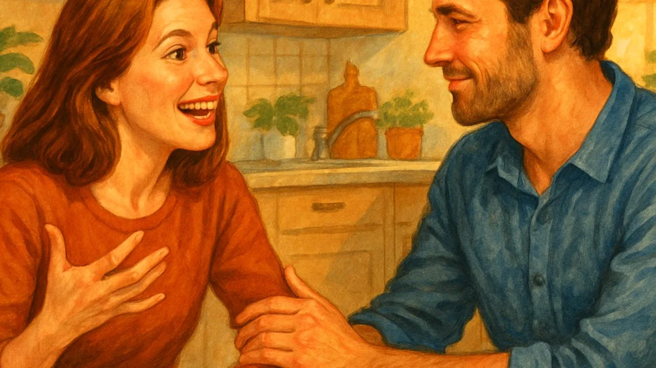 Was bedeutet es, wenn dein Partner dich beim Sprechen am Arm berührt, laut Psychologie? 2026-02-16T07:36:11.783Z"