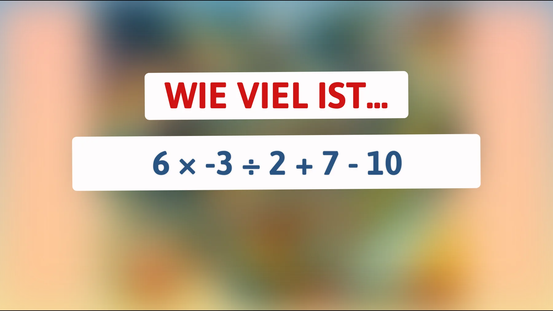 Nur die klügsten Köpfe können dieses mathematische Rätsel knacken: Hast du das Zeug dazu?"